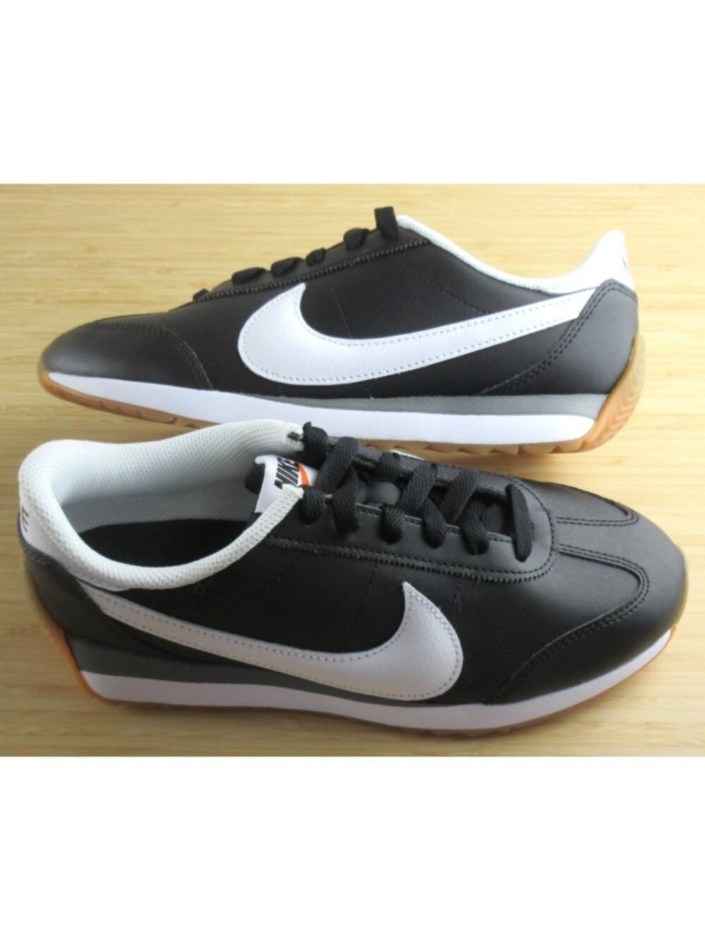 Nike Women's Pacific Leather Retro Black White Gum Lifestyle Shoes Size 9 NIB
